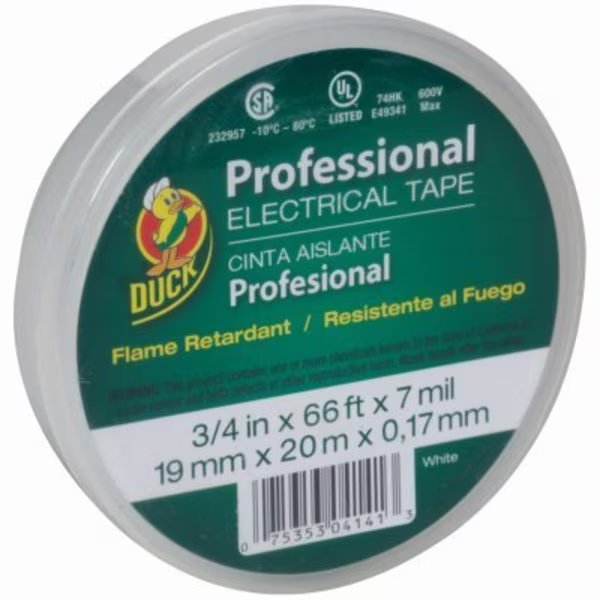 34x66' WHT Elec Tape, Shurtech Brands, Mfr#: 300877